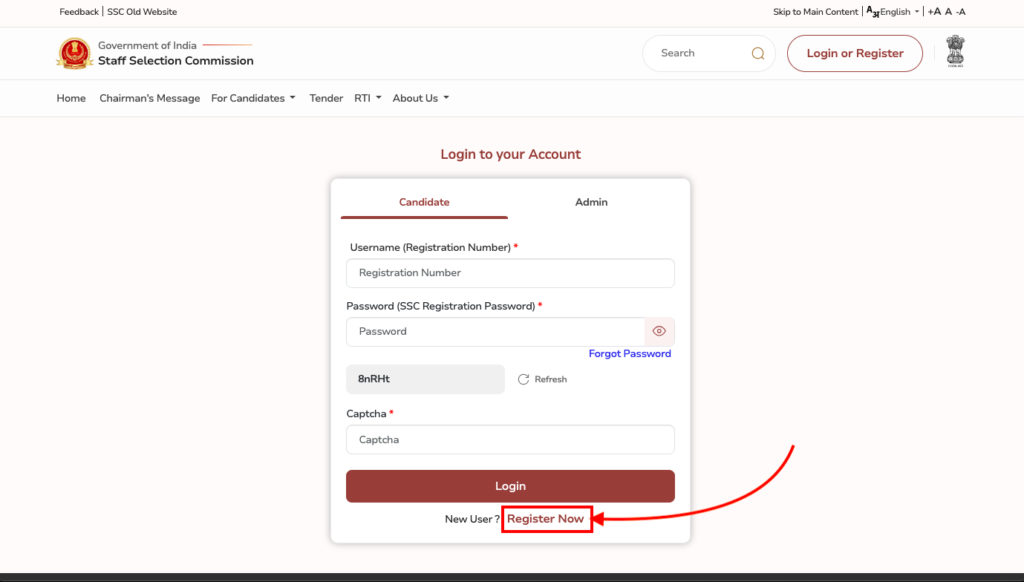 SSC MTS Vacancy 2024 Apply Process 3