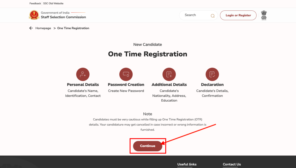 SSC MTS Vacancy 2024 Apply Process 2