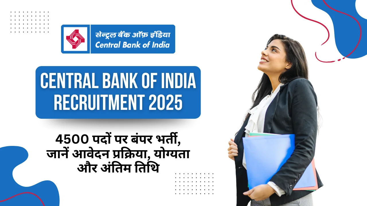 Central Bank of India Vacancy 2025