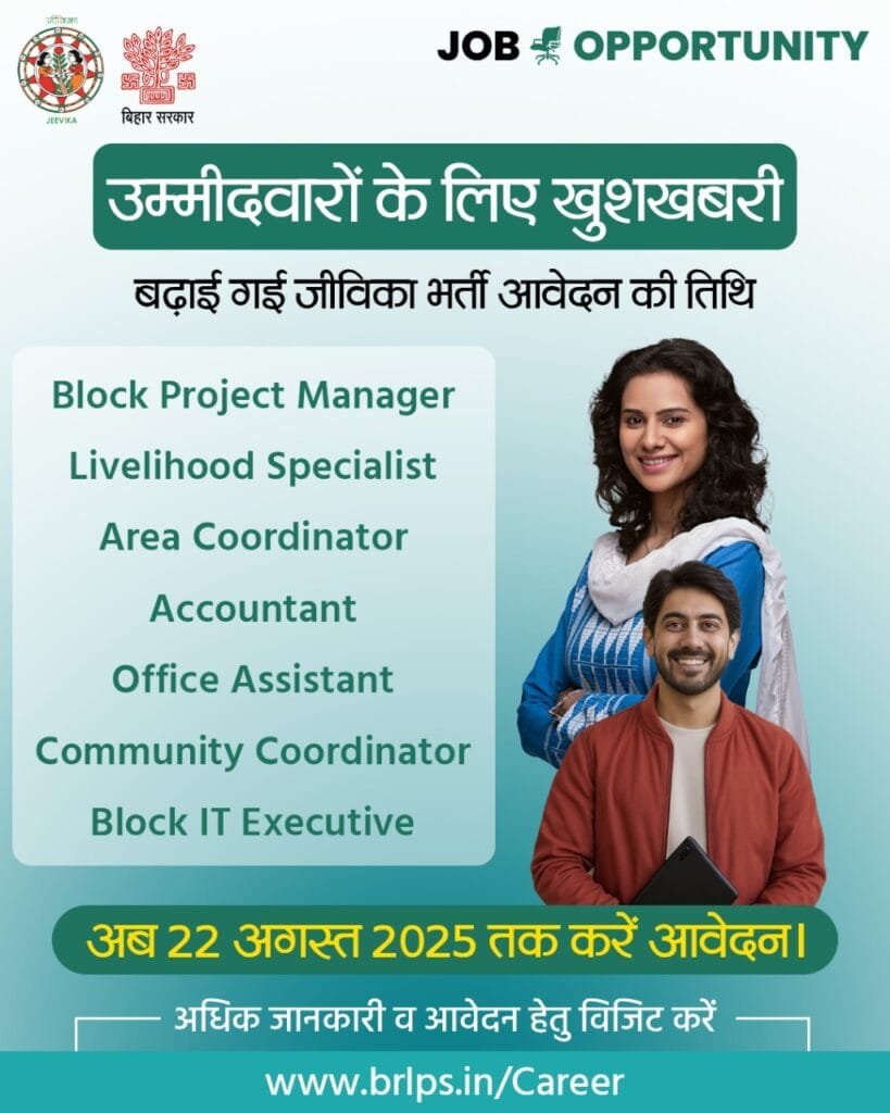 BRLPS Jeevika Vacancy 2025