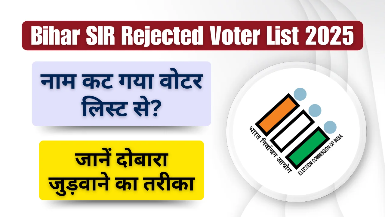 Bihar SIR Rejected Voter List 2025