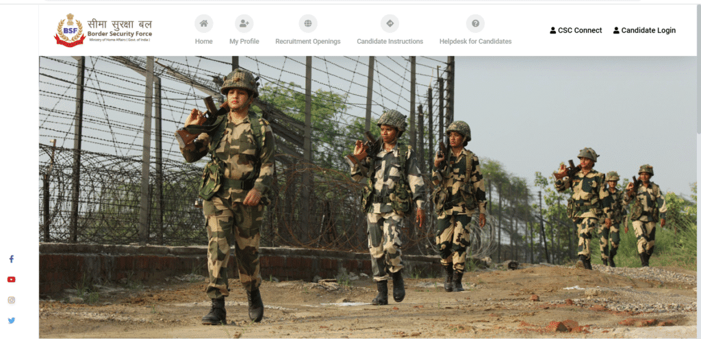 BSF Head Constable RO RM Vacancy 2025