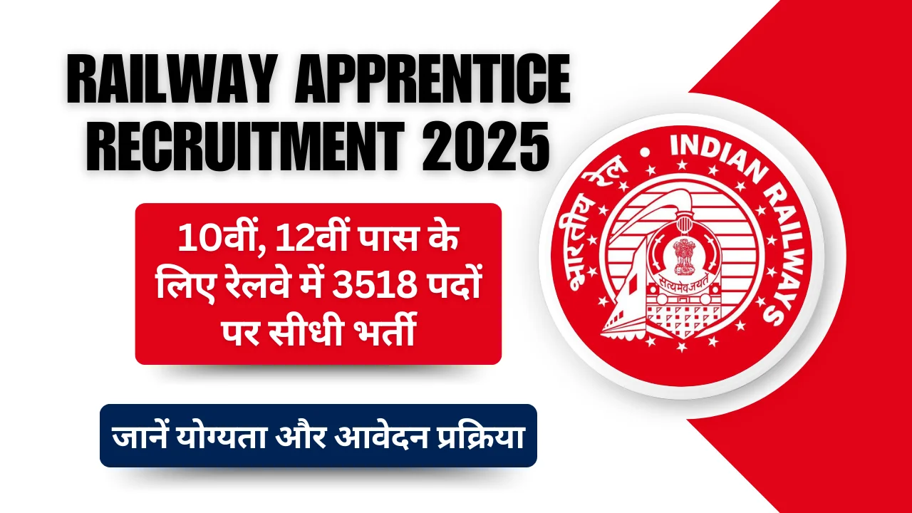 RRC SR Apprentice Recruitment 2025