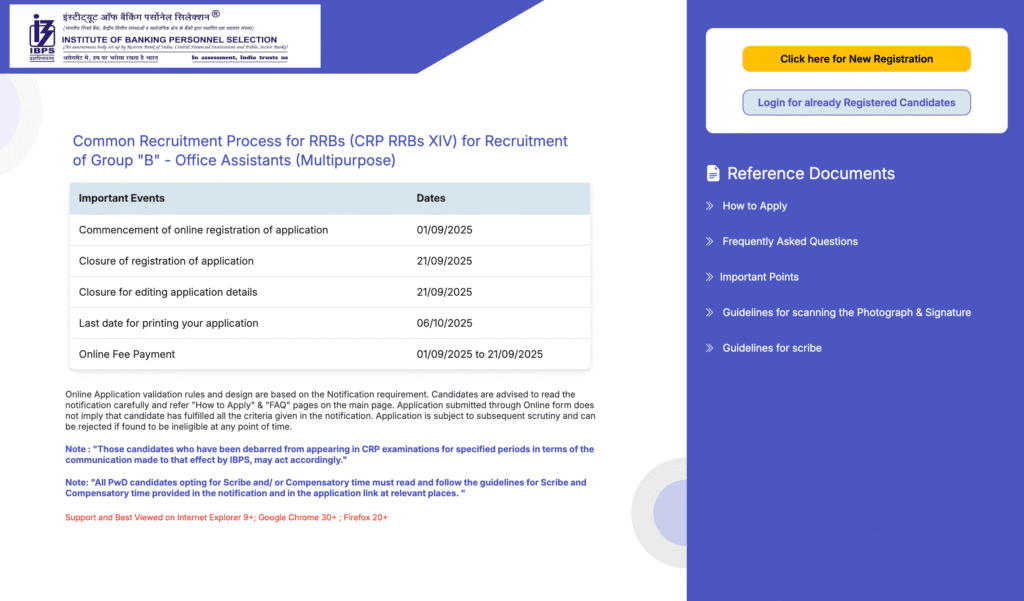 IBPS RRB Vacancy 2025