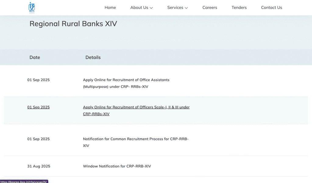 IBPS RRB Vacancy 2025