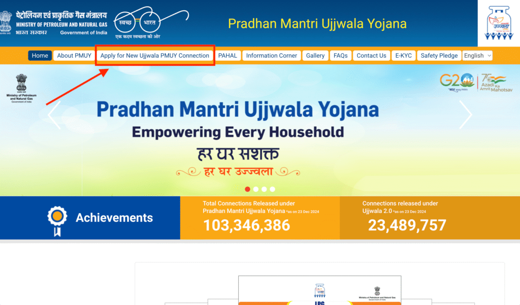 PM Ujjwala Yojana 3.0 Online Apply
