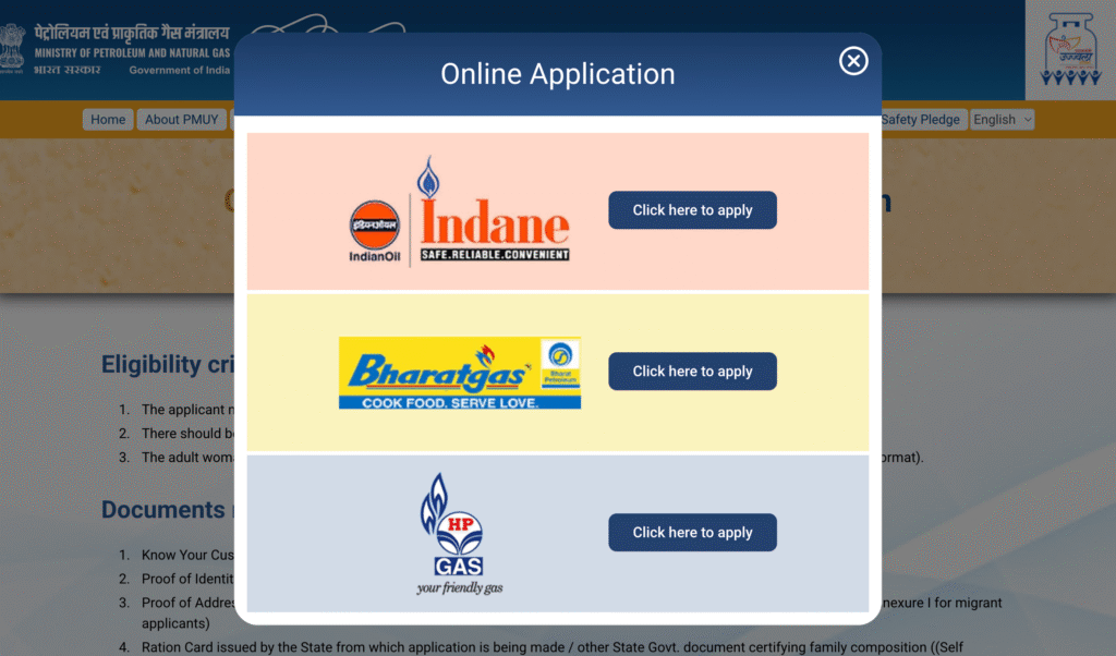 PM Ujjwala Yojana 3.0 Online Apply 2025