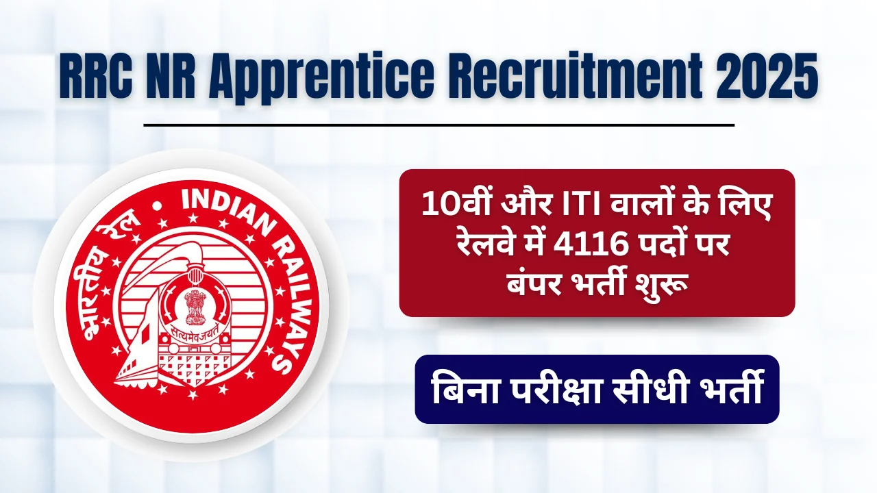 RRC NR Apprentice Recruitment 2025