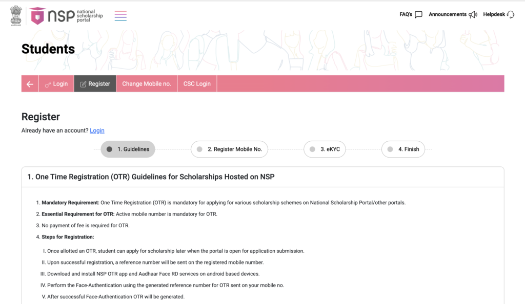 Bihar Board NSP CSS Scholarship 2026 Apply