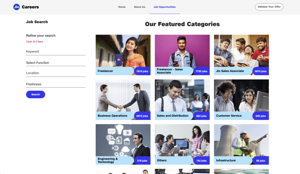 Reliance Jio Recruitment 2026 Online Apply
